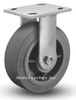 4" x 2" Albion 16 Series Rigid Plate Caster, TPR Wheel