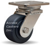 S-WHS-4NYSB 4 Inch Workhorse Stainless Steel Swivel Caster