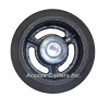 5" x 2" moldon rubber wheel