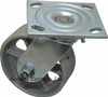 16CA05201S 5" x 2" Albion 16 Series Swivel Plate Caster, Cast Iron Wheel