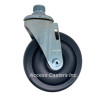 2.05253.53 5 Inch Pipe Stem Caster with Polyolefin Wheel