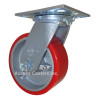 5AEMIS 5" x 2" polyurethane on cast iron swivel caster