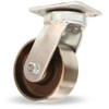 S-52K-5FSB 5 Inch Kingpinless Swivel Caster with Forged Steel Wheel