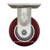 16AX05228R Albion 5" Rigid Caster with Ergonomic Polyurethane Wheel