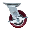 ES5X2AXB Ergonomic 5" swivel caster with brake