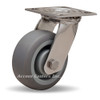 S-STA-5TEZ 5 inch stainless steel swivel caster with Versa-Tech wheel