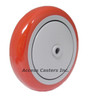 5 x 1 1/4 Red Polyurethane Wheel