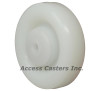 5DNY5 5" x 1-1/4" White Nylon Wheel, 1-9/16" Hub, 1/2" bore 5DNY5 5" x 1-1/4" White Nylon Wheel, 1-9/16" Hub, 1/2" bore