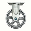 16CA06201R 6" x 2" Albion 16 Series Rigid Caster, Cast Iron Wheel