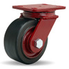 S-FM-63RH 6x3 Hamilton ForgeMaster Swivel Caster Moldon Rubber Wheel