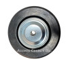 6PPH62-TG 6" X 2" Phenolic Wheel with Roller Bearings and Thread Guards