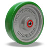 W-820-DB-1/2  Duralast Polyurethane Wheel, 1/2" ID Ball Bearings
