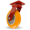 S-ZFWH-82EMB Maintenance Free Kingpinless Caster from Hamilton with 8 x 2 Duralast Polyurethane Wheel-1