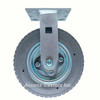 8ANPR-GRAY No-flat pneumatic style rigid caster with non-marking wheel