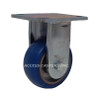 BHS-ALBS 200K-16-CO Blickle 8" Rigid Caster ALBS Wheel Plate Ball Bearing