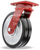 S-ZFWH-8SWC75D Maintenance Free Kingpinless Caster from Hamilton with 8 x 2 Duralast Polyurethane Wheel