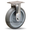 R-STA-8TEZ 8 inch stainless steel rigid caster with Versa-Tech wheel