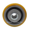 GTH 8X3/1R-HU0.75 8" x 3" Premium Polyurethane Wheel with Roller Bearings