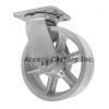 Heavy duty cast iron wheel swivel caster 6DHCS