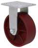 8DSS-R 8 Inch Medium Duty Rigid Caster with Ductile Iron Wheel