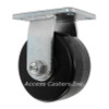 10DPH58R 10" Heavy Duty Rigid Caster with Phenolic Wheel
