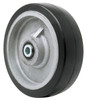 10" x 3" moldon rubber wheel with 3/4" ID tapered bearings