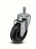 AS40T2POD 4" Threaded Stem Caster with Polyolefin Wheel