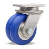 S-EN-35SWC85 Hamilton Endurance Swivel Caster with 3 1/2" x 2" UltraGlide® (85A) Twin Wheel