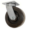 S5HT6-S 6 Inch Stainless Kingpinless Swivel Caster with High Temperature Phenolic Wheel