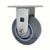 5" x 2" stainless steel rigid caster