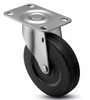 4HRERS 4" Swivel Caster with Hard Rubber Wheel