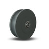 W-1030-150-NYUB-3/4 Hamilton U-Grooved Nylast Wheel 10" x 3" with 3/4" Precision Ball Bearings for 1-1/2" Track Diameter