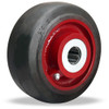 W-625-R-1 Hamilton 6 x 2-1/2 Mold-on Rubber Wheel, 1" Roller Bearing