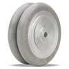 S-EHS-AGV-8SWC95 Hamilton Enhanced Heavy Service Duty AGV Swivel Caster with 8" x 2" UltraGlide® 24-7 Twin Wheel Grey Tread Polyurethane