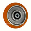 2.00005.AN8 Yellow CG Max Wheel, 5" x 1-1/4", 550 pound capacity
