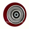 2.00005.AX8 Maroon CG Max Wheel, 5" x 1-1/4", 500 pound capacity