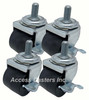 CK26 - AC Caster Set for Traulsen, 2-3/4 Inch Height