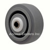 3" x 1-1/4" thermo elastomer rubber tread wheel