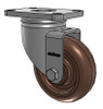 2.03456.52HT Colson 3-1/2" stainless steel swivel caster with Thermo® high-temp wheel