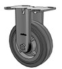 3.00408.449 Colson 4" Rigid Caster with Performa Rubber Wheel