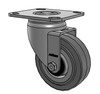 3.00417.449 Colson 4" Swivel Caster with Performa Rubber Wheel