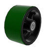 PY1080120 Albion 10" x 5" Polyurethane on Cast Iron Wheel with 1-1/4" Roller Bearing