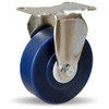 R-STL-4UYZ Hamilton Stainless Steel Rigid Caster with 4" Solid Polyurethane Wheel