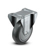 4" TPR rigid caster wheel