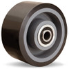R-ZFSEC2-63DB70 Hamilton Super Endurance Dual Rigid Caster with 6" x 3" Duralast XC® Polyurethane (70D) on Cast Iron Wheel