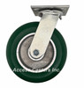 16PM08228S Albion 8" Swivel Caster with Ergonomic 95A Polyurethane Wheel