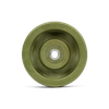 Copy of SSHS40P2HWGSB Colson 4 Inch Stainless Steel High Temperature Swivel Caster with Brake, Green Wheel