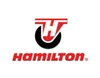 W-1430-R-1 Hamilton 14 x 3 Mold-on Rubber Wheel, 1" Roller Bearing