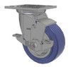 4.05109.HF1.BRK7 Colson 5 Inch Swivel Caster with Brake, Hydrotech Wheel, Delrin® Bearings