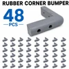 4 Inch Standard Grey Corner Bumper Guard Rubber